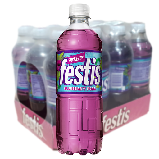 Festis Blueberry/Pear Sfri 12st x 50cl
