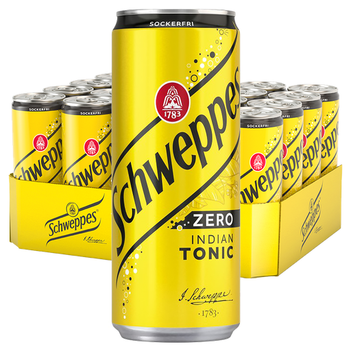 Schweppes Indian Tonic Zero 33cl x 20st