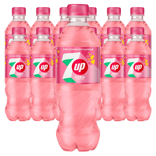 7-UP Pink Lemonade Zero 50cl x 12st