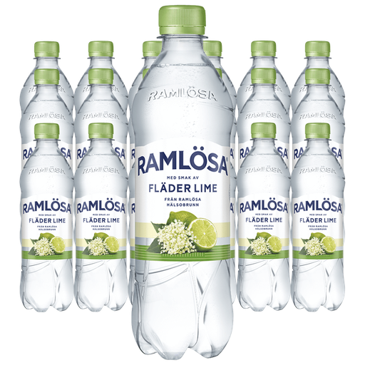 Ramlösa Fläder Lime 50cl x 24st