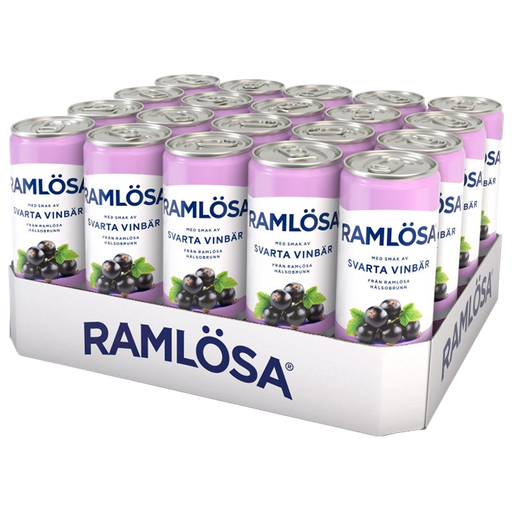 Ramlösa Svarta Vinbär 33cl x 20st