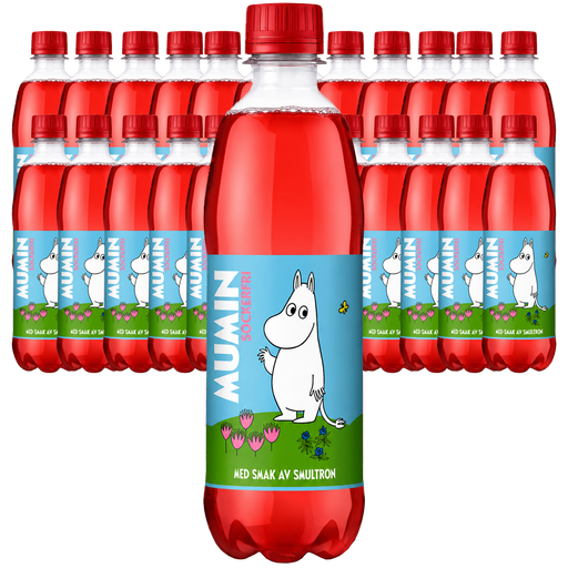 Mumin Sockerfri Smultron 50cl x 24st