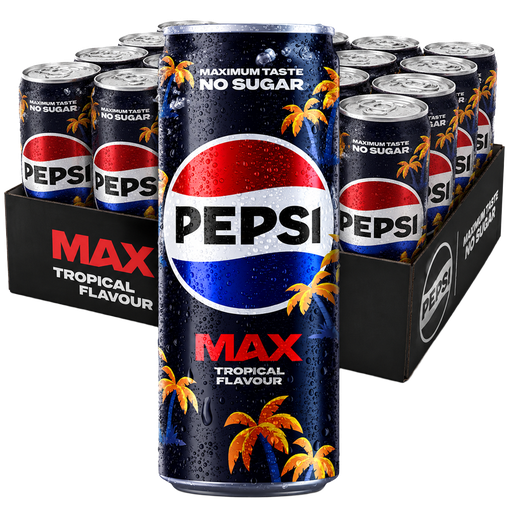 Pepsi Max Tropical 33cl x 20st