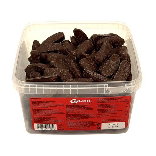 Carletti Chokladskumbananer 1.3kg