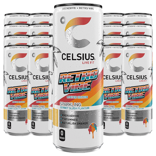 Celsius Retro Vibe Limited 24st x 355ml