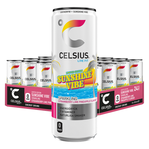 Celsius Sunshine Vibe 24st x 355ml