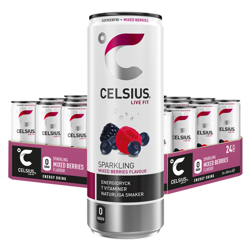 Celsius Mixed Berries 24st x 355ml