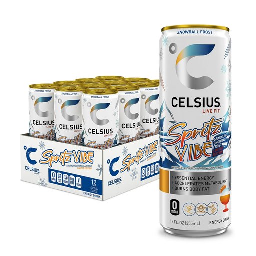 Celsius Spritz Vibe 355ml x 24st