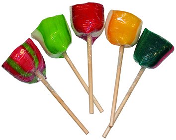 Klubba Frukt Blandade 60 st