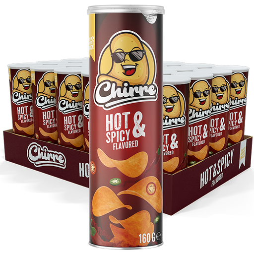 Chirre® Hot & Spicy 24st x 160g