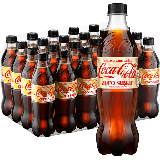 Coca Cola Zero Creamy Vanilla 50cl x 24