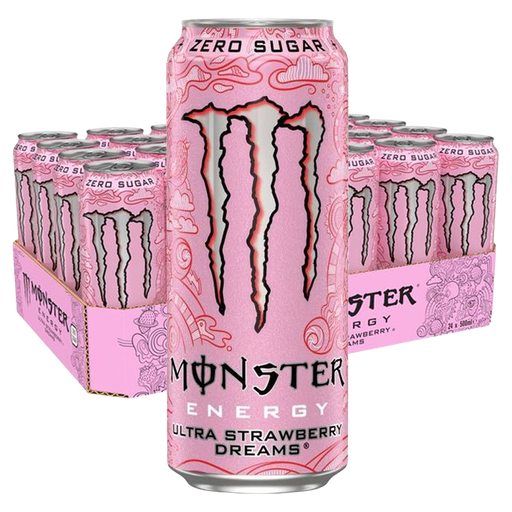 Monster Ultra Strawberry Dream 50cl x 24