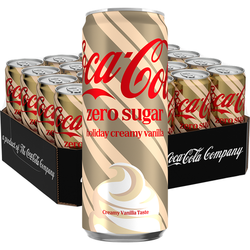 Coca Cola Zero Creamy Vanilla 33cl x 20