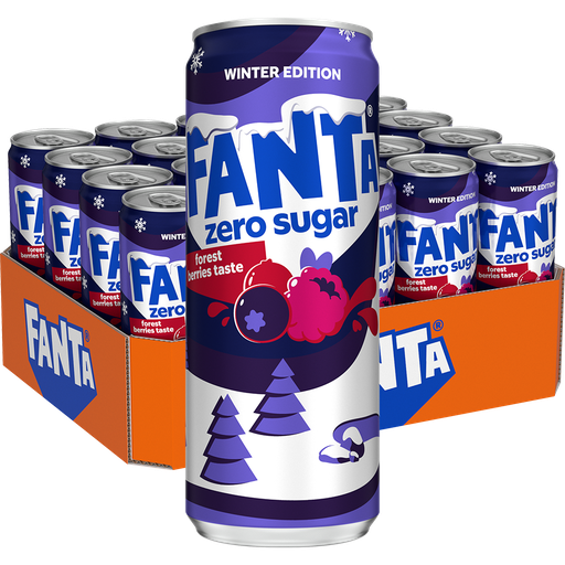 Fanta Zero Forest Berry 33cl x 20st