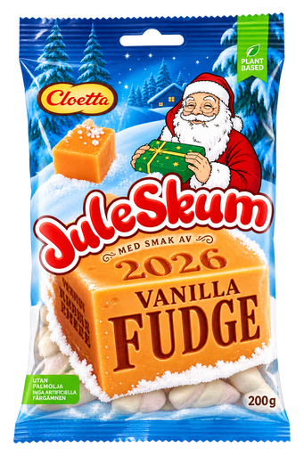 Juleskum Vanilla Fudge 100g