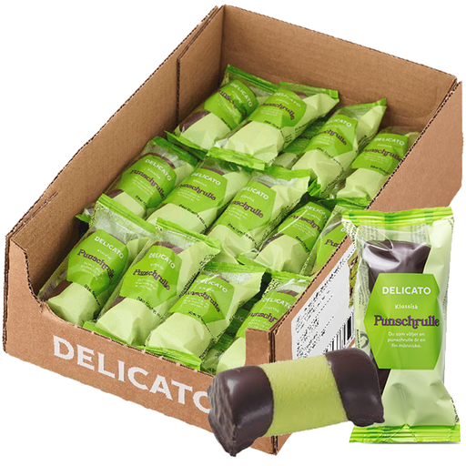 Delicato Punschrullar 25-pack