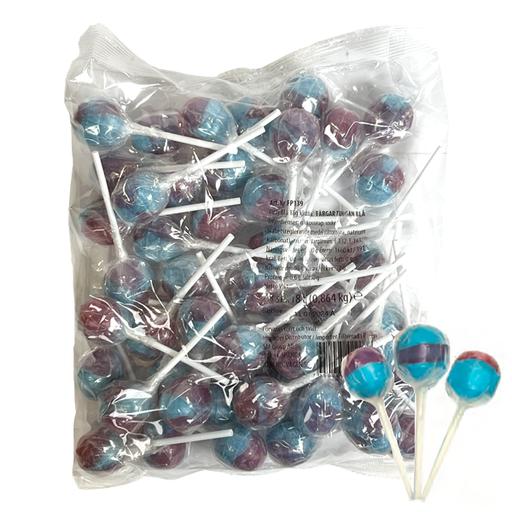 GUMPOP FIZZY BLÅ 48st