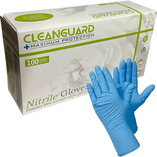 Nitrilhandskar Large 100-pack