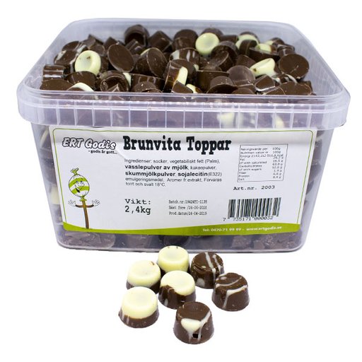 BRUNVITA TOPPAR - 2,4 kg