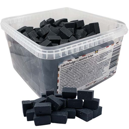 Lakritsfudge 2kg