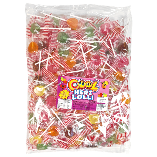 Klubbor Hjärtan Mix 1kg (200st)