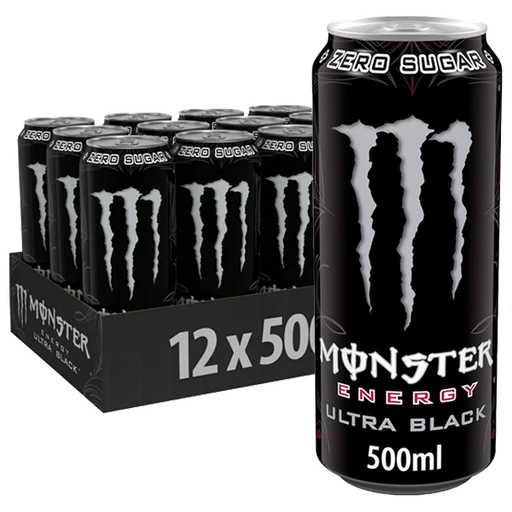 Monster Energy Ultra Black 12st x 500ml