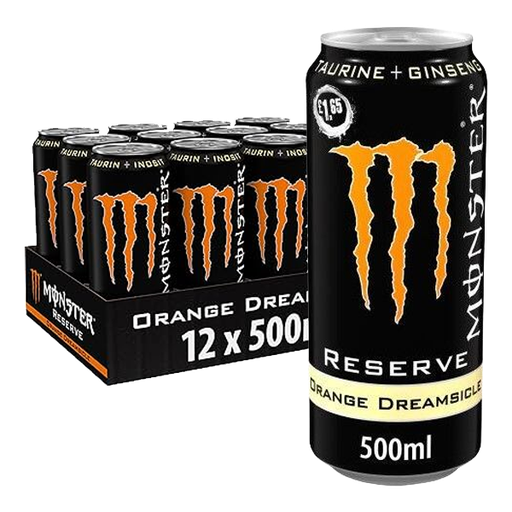 Monster Orange Dreamsicle 12st x 500ml