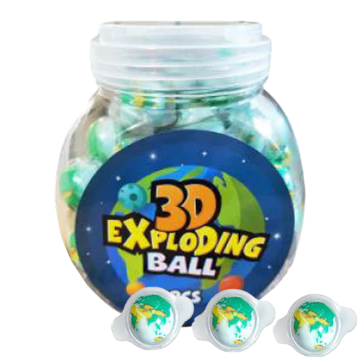 3D Planet Exploding Ball 10g x 50st