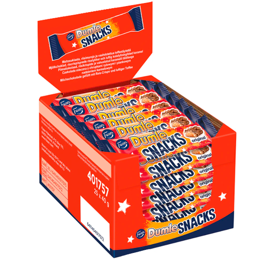 Dumle Snacks 40g x 25st