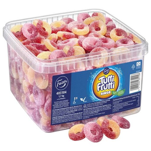 Tutti Frutti Rings 1,7kg