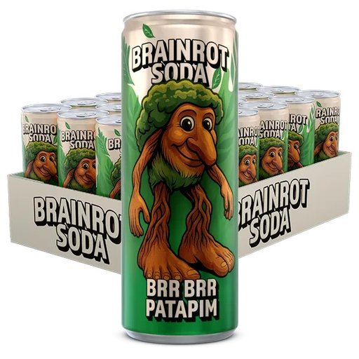 Brainrot Soda Brr Brr Patapim 24st 25cl