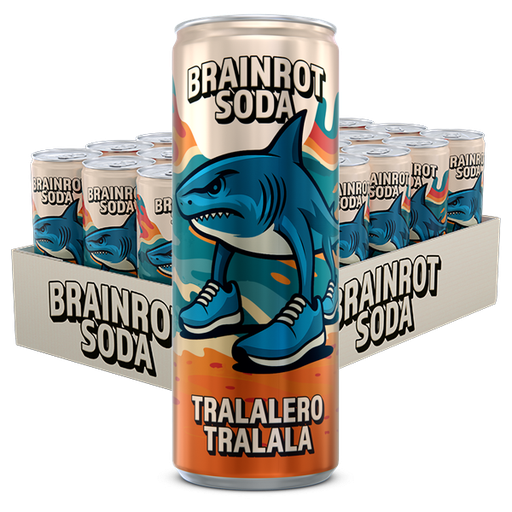 Brainrot Soda Tralalero Tralala 24st
