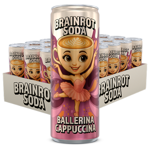 Brainrot Soda Ballerina Cappuccina 24st