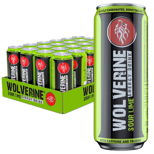 Wolverine Sour Lime 25cl x 24st