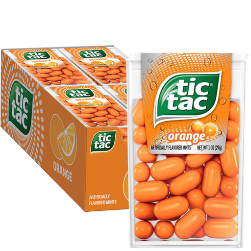 Tic Tac Orange 18g x 12st
