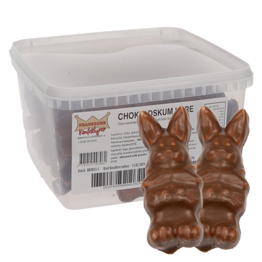 Franssons Chokoskumhare 1,2KG
