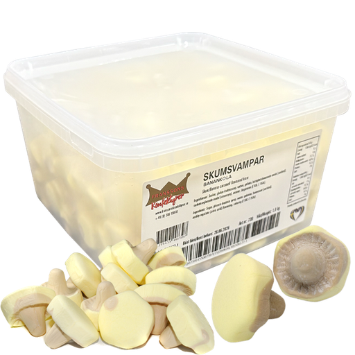 Banankola Svamp 1kg