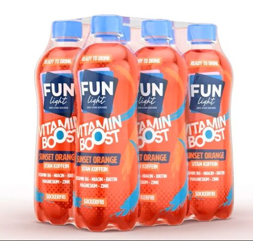 Funlight Sunset Orange 50cl x 6st