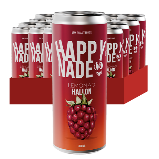 Happynade Hallon 33cl x 24st