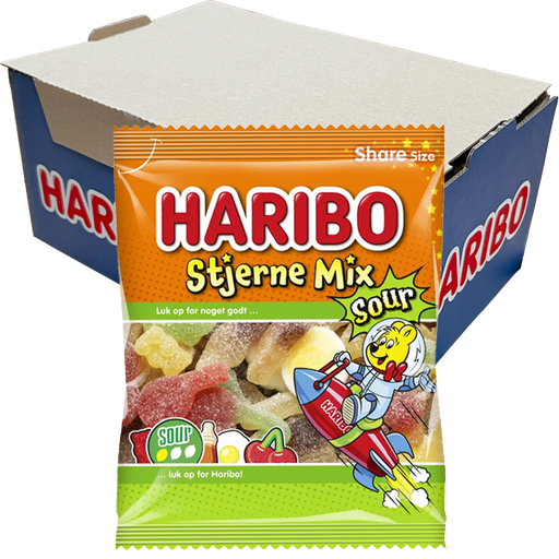 Haribo Stjärn Mix Sur 150g x 14st