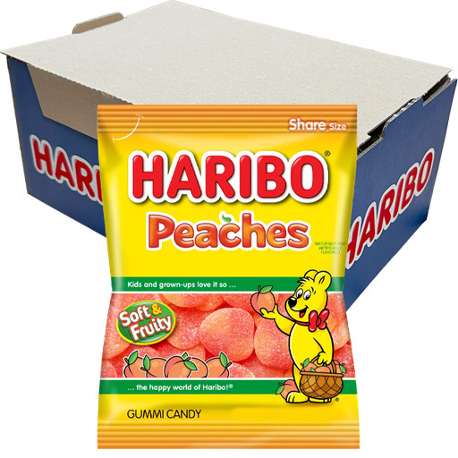 Haribo Persikor 80g x 24st