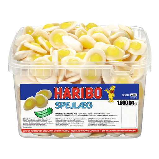 Haribo Stekta Ägg 1,6 kg