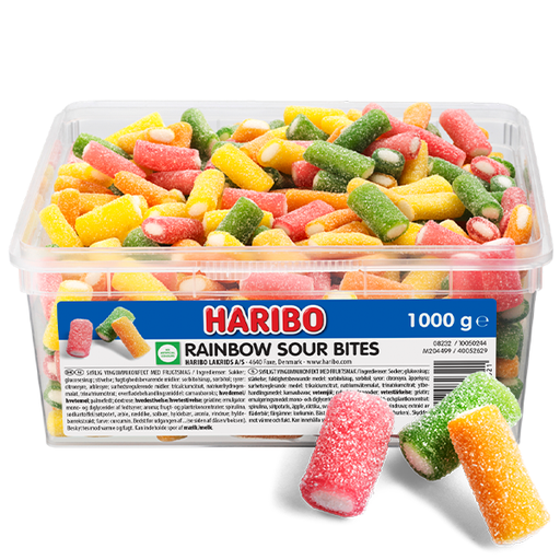 HARIBO Rainbow Sour Bites 1kg