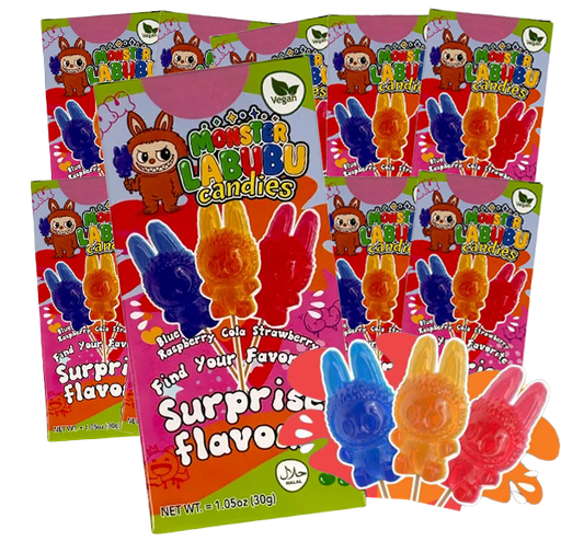 10st - Monster Labubu Lollipop 30g