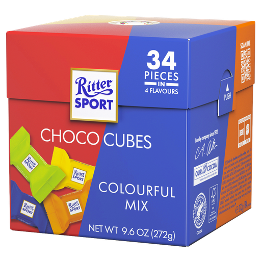 Ritter Sport Choco Cubes Mix 272g