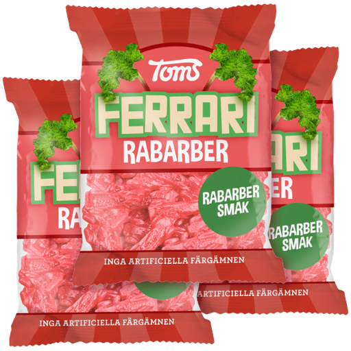 3st - Ferrari Rabarber 120g
