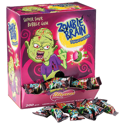 Zombie Brain Bubble Gum Automat - 200st