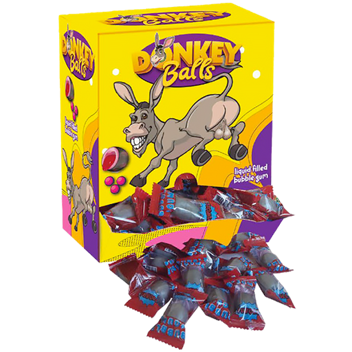 Donkey Balls Bubble Gum Automat - 200st