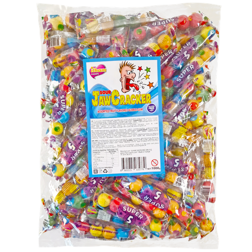 Jaw Cracker Assorted Fruit 1kg
