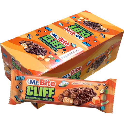 MrBite Cliff Karamell/Hasselnöt 24st 35g